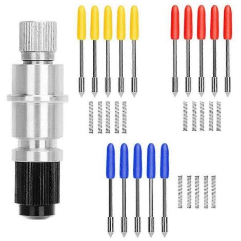 30 lames de découpe pour traceur de découpe vinyle à angle de 30/45/60 degrés