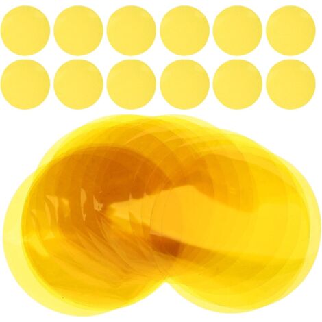 30 láminas autoadhesivas de filtro de luz cálida, compatibles con focos LED y difusores para mascotas. Estas láminas que cambian de color crean una iluminación cálida y confortable.