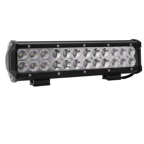 30 См Мощен LED бар с Комбинирана Combo светлина 72W 24 LED 12V 24V АТВ, Джип, 4х4, Offroad