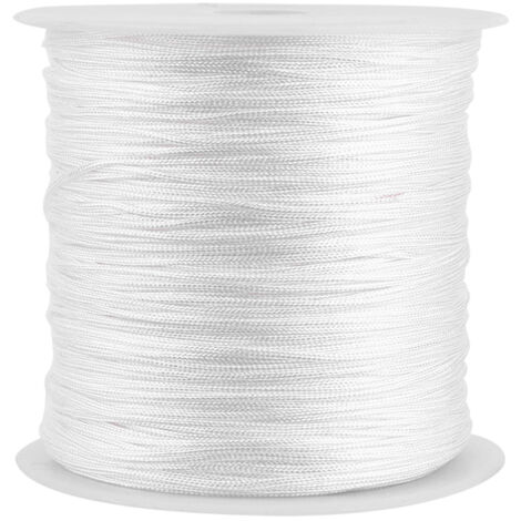 30 m langes Naturjuteseil für DIY-Armband- und Halskettendekoration, mehrfarbig