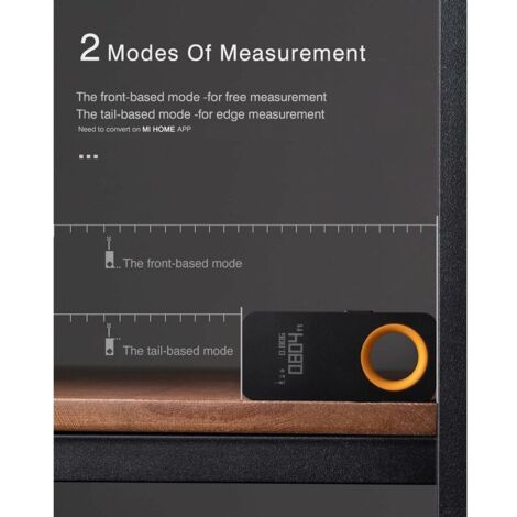30 m Laser-Entfernungsmesser, tragbarer Mini-Digitallaser, ±2 mm Genauigkeit, Bluetooth, OLED-Display, misst Längen