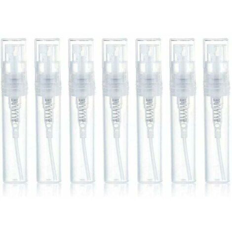 30 mini atomizadores vacíos, pulverizadores portátiles para perfumes líquidos y maquillaje (2 ml)