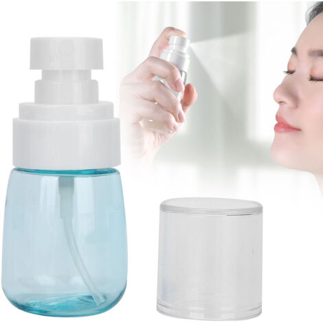 30-ml-Nachfüllflasche mit Pumpe für Parfüm und Eau de Toilette, blauer Reisezerstäuber