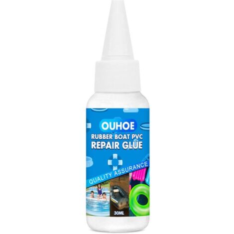 30 ml wasserfester Reparaturkleber für aufblasbares PVC-Spielzeug, Schwimmbecken und Wassersportgeräte