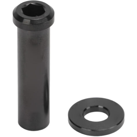 30-mm-Befestigungsmuttern für Fahrradbremssättel aus Titanlegierung, korrosions- und oxidationsbeständig, schwarz poliert