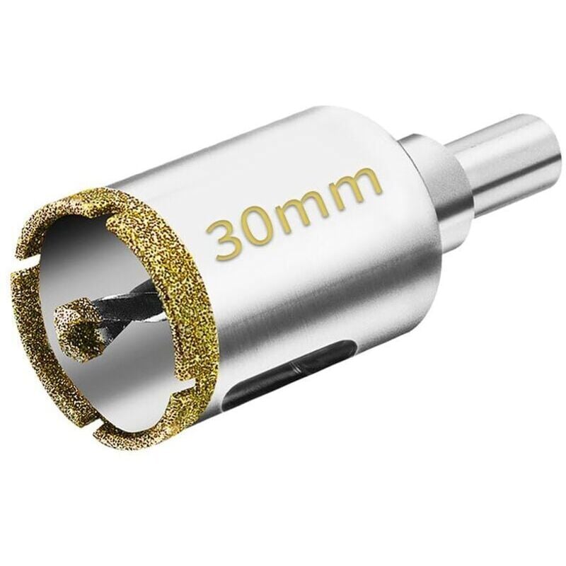 Image of 30-mm-Diamant-Lochsäge mit Führungsbohrer – Ideal für Fliesen, Glas, Keramik, Marmor und Granit