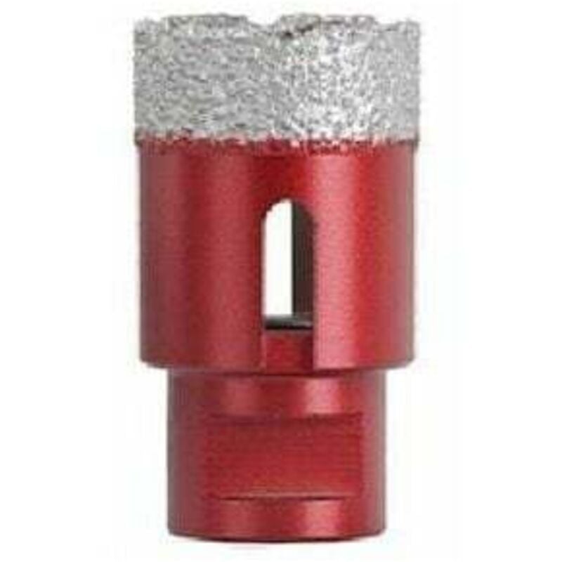 Image of 30-mm-Diamantbohrer mit M14-Gewinde zum Trockenbohren in Porzellan, Fliesen, Granit und Marmor.