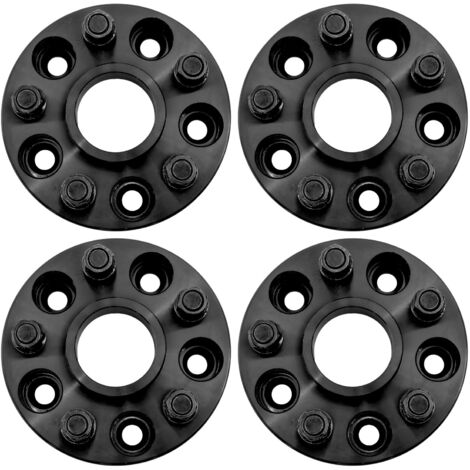 30-mm-Spurverbreiterungen, passend für Land Rover Discovery MK2, Range Rover P38. T2. Schwarz