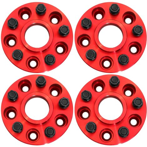30-mm-Spurverbreiterungen, passend für Land Rover Discovery, Range Rover, MK3/MK4. T3. Rot