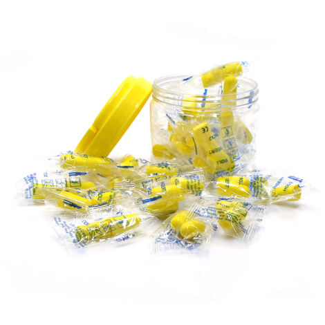 30 Paires de Bouchons d'Oreille Anti-Bruit, Confortables pour le Sommeil et la Concentration