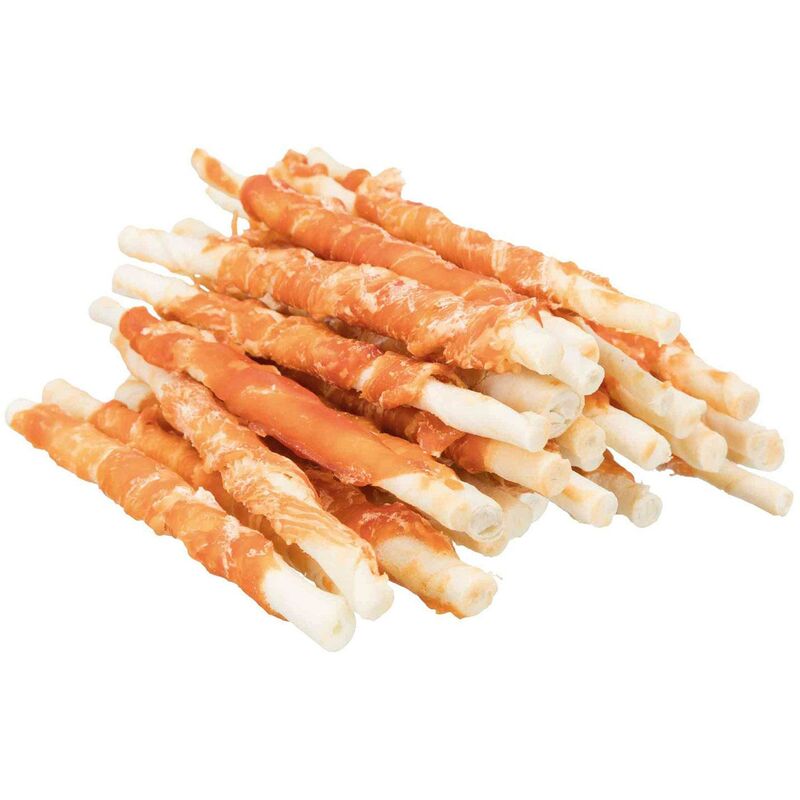 

30 Rollitos con Pollo Denta Fun, 12 cm, 240 g - Trixie