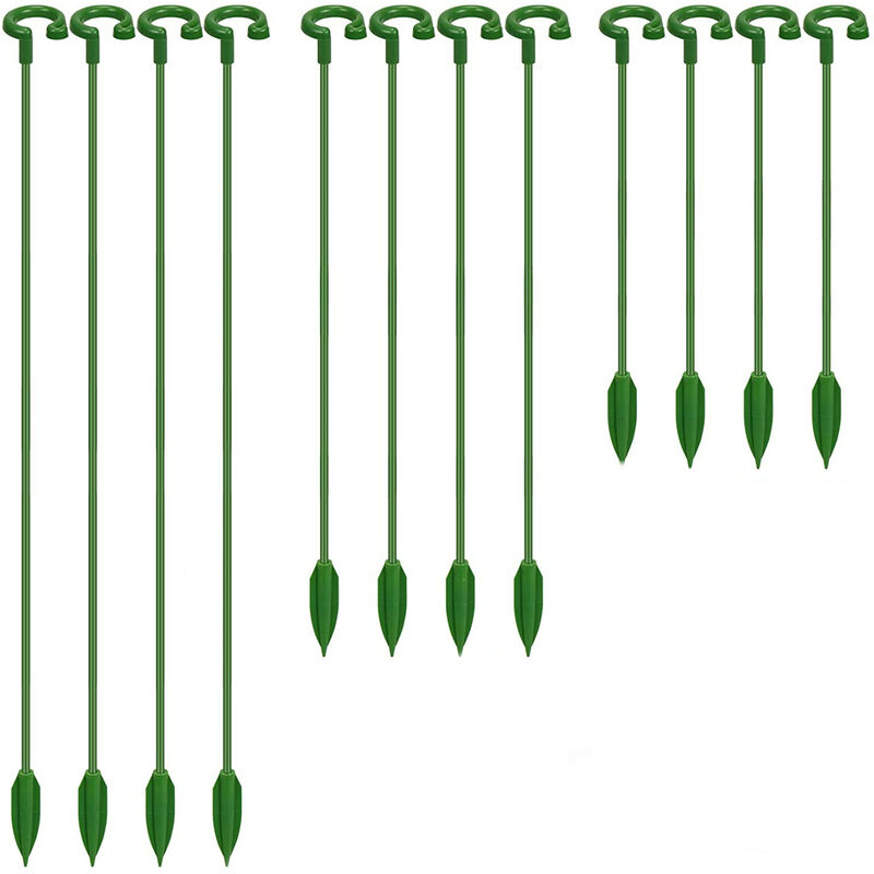 Oylda - 30 pces de piquets de soutien pour plantes Supports pour plantes de jardin à tige simple