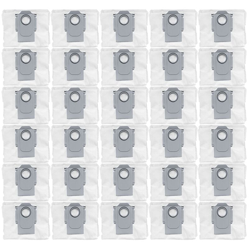 30 PièCes Accessoires de Remplacement de Sac à PoussièRe pour T8, G10S, MAX, Max +, S7 MAXV Aspirateur Robotique Ultra