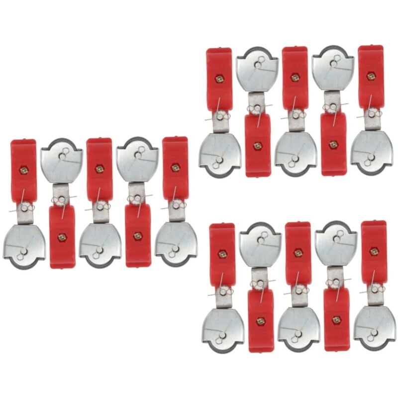 30 Pièces Câble Poulie Câble Métallique De Levage Pivotant Gréement à Poulie Simple Outil De Levage Poulie D'atelier à Tour Plastique Miniature