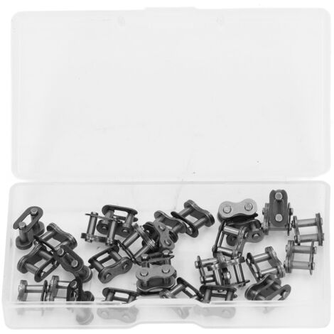 30 Pièces Maillon Maître Chaîne Rouleau Connecteur pour Moto Mini Kart No. 25