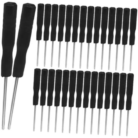 30 Pièces Mini-tournevis Outils De Réparation Lunettes Kit Tournevis Montre Outil Petit Pour Jouets Alliage -