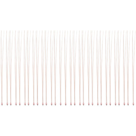 30 pièces Thermistor NTC MF51 à tête unique scellée en verre, haute résistance thermique, résistance thermique MF51 104F B3950 L65 (100k 3950)