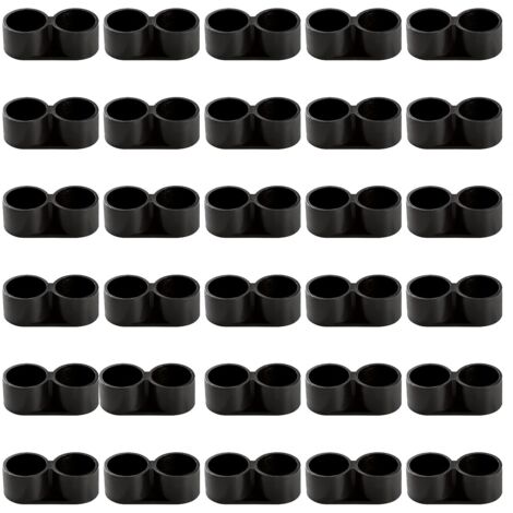 30 piezas de accesorios de riego por goteo de 16 mm, tapas para tuberías de goteo, cierres de extremo para sistemas de riego por goteo.
