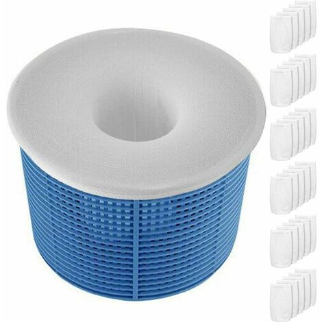 30 piezas de calcetines para skimmer de piscina, filtro de piscina y protectores de spa para cestas