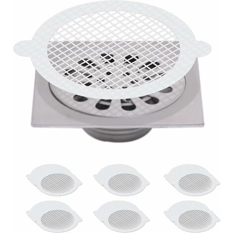 30 piezas de recogedor de pelo, filtro de fregadero de cocina, filtro de drenaje de ducha, recogedor de pelo de ducha, filtro de pelo de ducha de tela no tejida para fregadero de ducha, ducha, bañera 