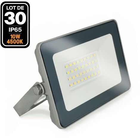 30 Projecteurs LED 10W ProLine 4000K Haute Luminosité