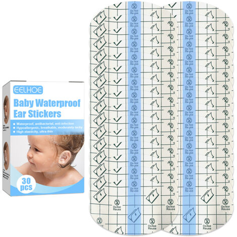 30 Protections Auditives Bébé Imperméables pour Natation, Douche, Surf et Sports Nautiques
