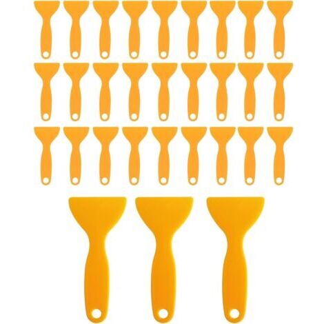 30 spatules en plastique, outils pour appliquer des autocollants et éliminer les bulles d'air