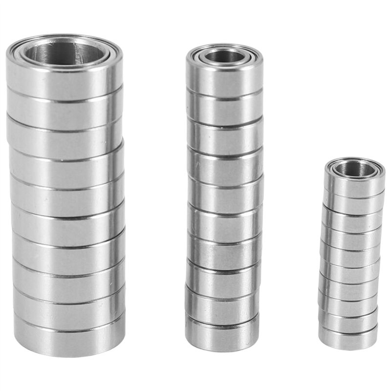 Image of 30 StüCke Metall Stahl Lager Set für -10 DBX10 10421-S 9102 1/10 rc Auto ZubehöR Teile Satz