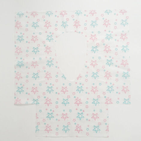 30 Stück Einweg-Toilettensitzbezüge, tragbare Toilettensitzbezüge, Größe 65 x 60 cm, einzeln verpackt, rutschfeste Toilettensitzbezüge für Erwachsene und Kinder