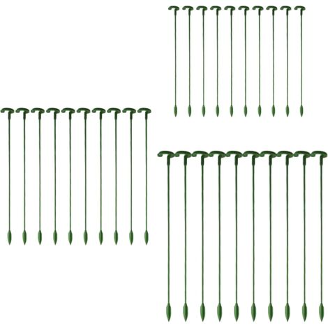 30 Stück Gartenpflanzenstecker, einzelne Stiele, Blumenstecker, Orchidee, Pfingstrose, Lilie, Rose