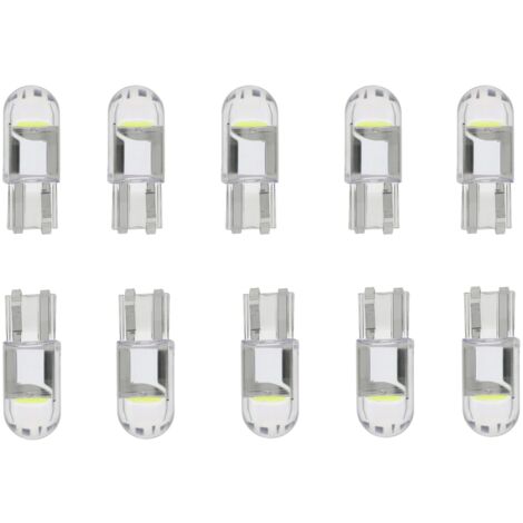 30 Stück LED-Autobirne, COB-Ersatzbirne, 168 LED-Leuchtmittel, LED-Innenraumbeleuchtung für Autos, W5W-LED-Leuchtmittel, LED-Leuchtmittel für Autos