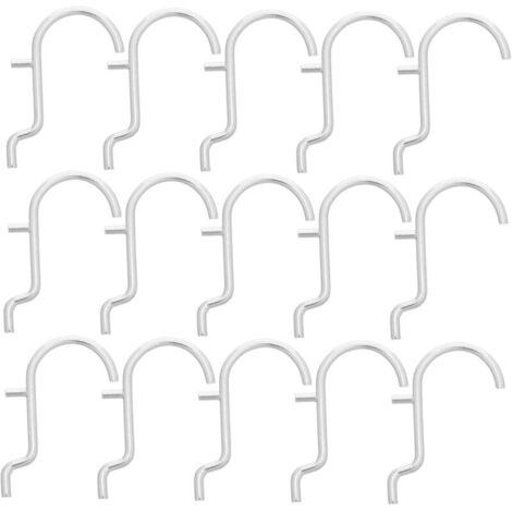 30 Stück Werkzeughaken mit Gummimanschetten, Metall-Organizer für Küche und Garage, Multipack, robuste Lochwandhaken für Werkzeuge und Utensilien