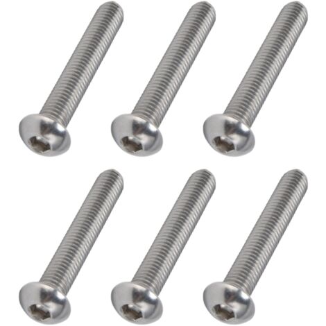 30 Vis à tête hexagonale creuse en Acier Inoxydable A2 - Boulons M10x1.5x60mm - Lot de 30 Pièces