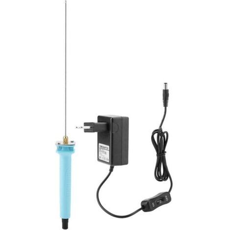 30 W, 25 cm, elektrischer Heißdrahtschneider, Styropor-Schneidwerkzeug, Gravierstift, elektrischer Heißdrahtschneider, Thermoschneider für Styropor (U-förmiger Stecker)