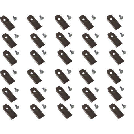 30 X 4,3 CM lame en acier inoxydable pour robots tondeuse Gardena R38Li R40Li R45Li R50Li R70Li