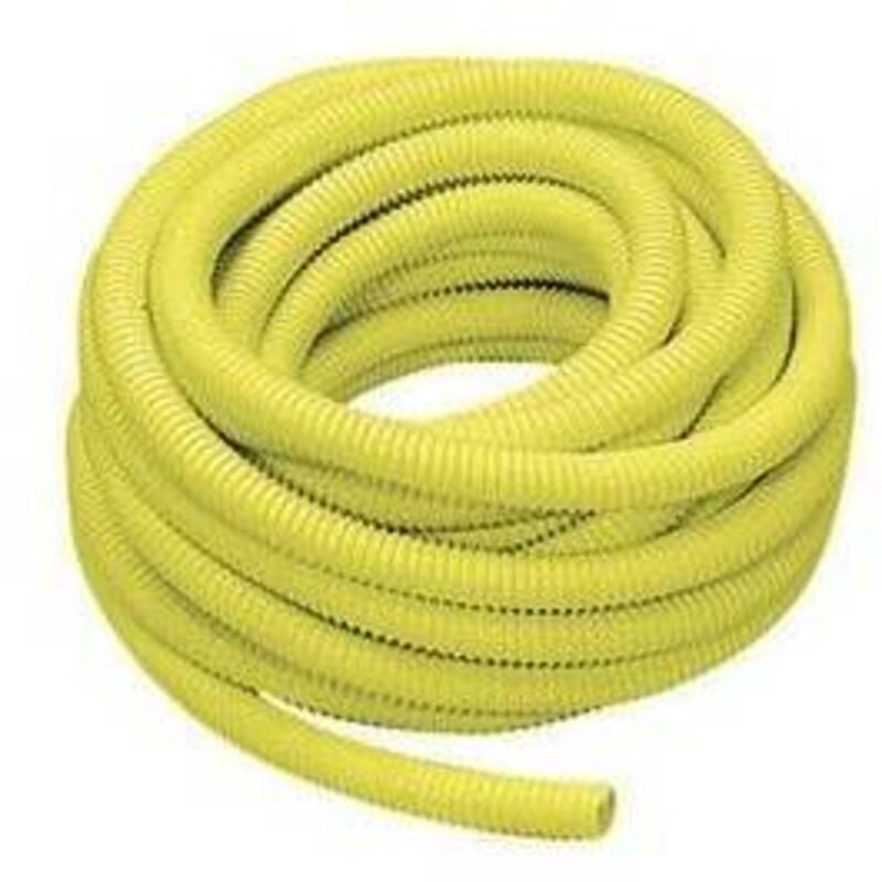 Aton - 30 x tuyau à gaine jaune pour la protection des tuyaux de gaz