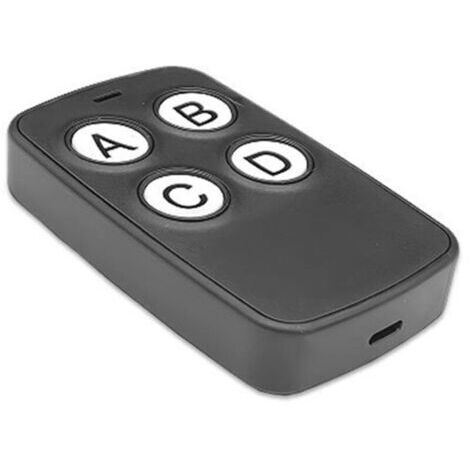 300-868MHz Télécommande de Copie Automatique Ouvre-Porte de Garage Électrique Duplicateur de Code de Clonage Transmetteur 4 Clés A
