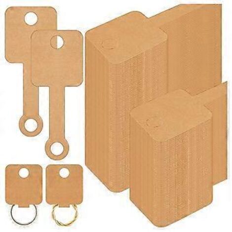 300 cartes de présentation autocollantes pour bracelets, bijoux, emballage et porte-clés