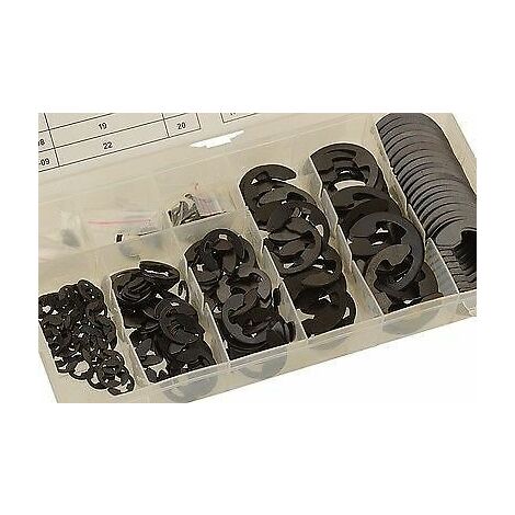 300 clips o circlips din-6799 1,5mm a 22 mm