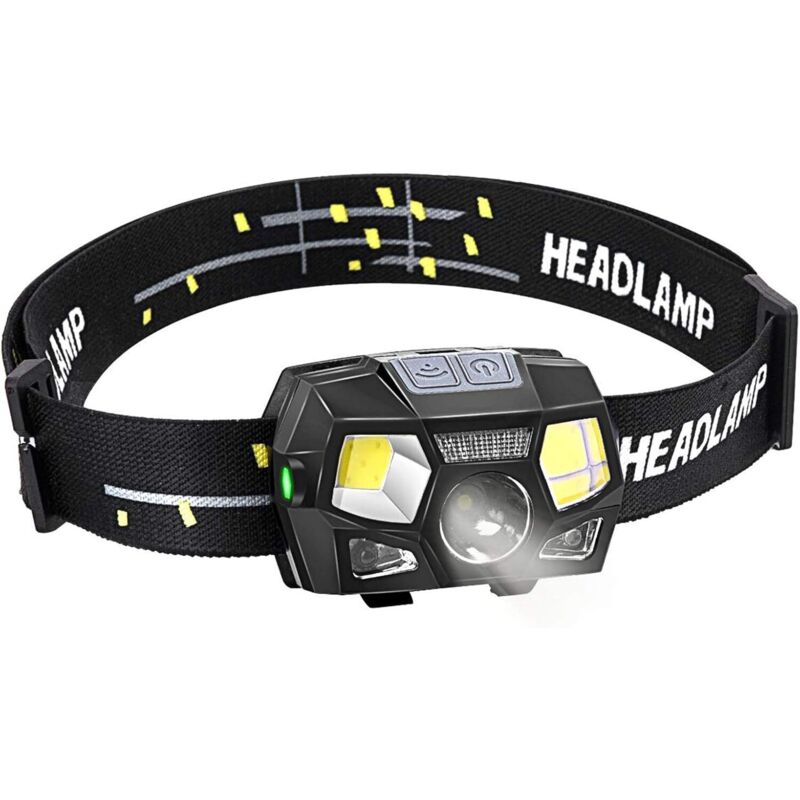 Image of 300 lumen LED headlamp, USB rechargeable,&hellip;