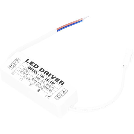 300 mA AC85-265V DC54-87V LED-Netzteil für 18-25W LED-Streifen, Konstantstromtransformator