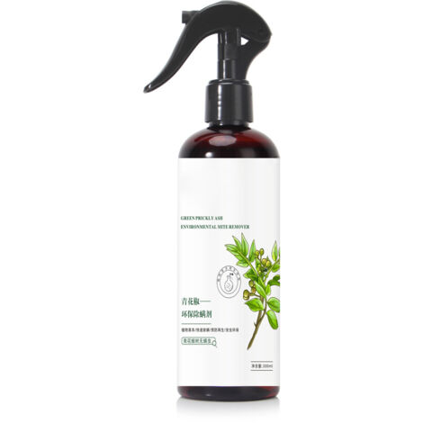 300 ml Anti-Hausstaubmilben-Spray mit grünem Pfeffer – umweltfreundlich für Bettwäsche, Sofas und Zuhause