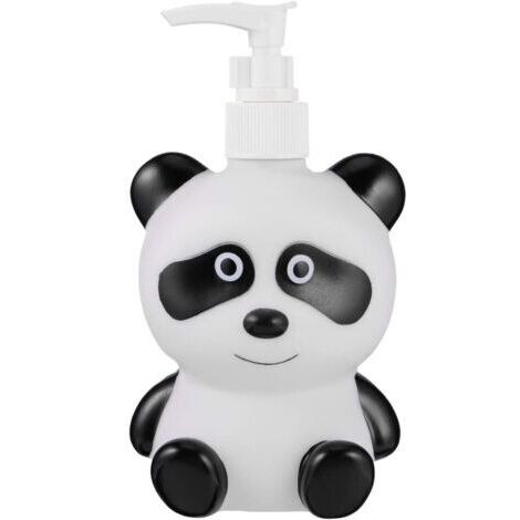 300 ML Bouteilles de Distributeur de Savon Mignon Panda Pompe Bouteilles Vides Rechargeables pour Enfants Savon Liquide Shampooing Lotions Distributeurs de Main Bain de Cuisine