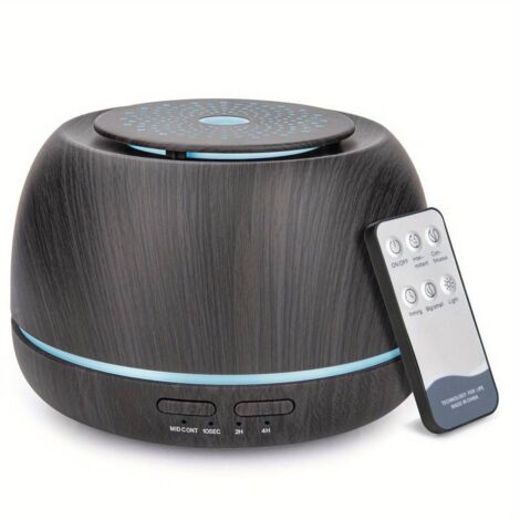 300-ml-Luftbefeuchter mit Holzmaserung, Kaltvernebelung, USB-Anschluss, Auto-Aromalampe mit Ultraschallvernebelung