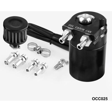 300-ml-Motorölkanister mit Luftfilter und Entlüftung, schwarz, für Fahrzeugtuning.