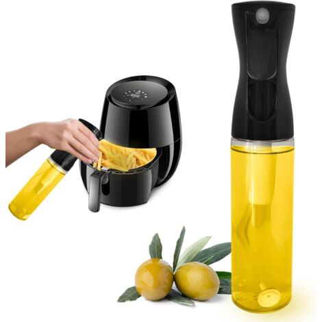 300-ml-Ölsprüher zum Kochen – Sprüher für Oliven und Essig, Küchenzubehör zum Würzen, gleichmäßig, sparsam & wiederbefüllbar