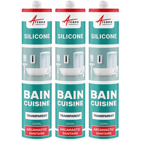 - 300 ml x 3 Transparent - ARCANE INDUSTRIES