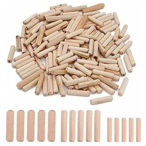 300 pezzi 6 mm 8 mm 10 mm assortiti tasselli in legno M6 M8 M10 per mobili in legno