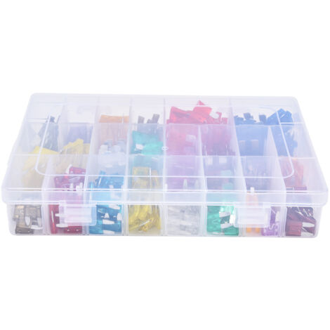 300 Pièces Fusible Lame Auto Standard et Mini 2A‑40A Kit Protection Circuit Véhicule