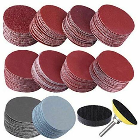 300 Stück 50 mm Schleifscheibe 80 Körnung Schleifscheiben 100180 240 600 800 1000 1200 2000 3000 für Dremel Schleifen, Versailles